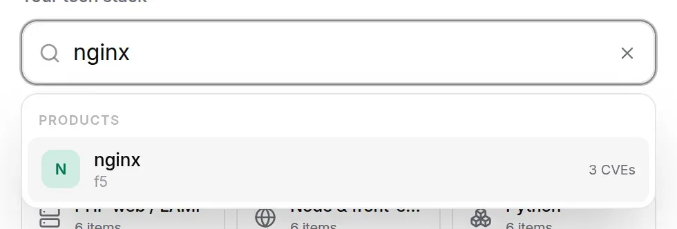 Catalogue suggestions for “nginx”