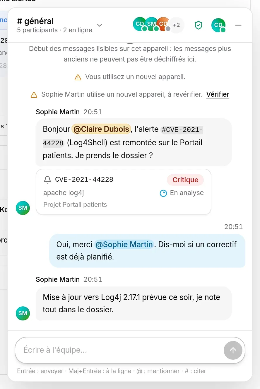 Le même panneau, en gros plan