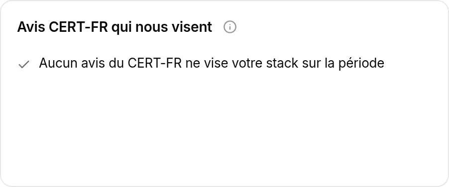 Avis CERT-FR qui nous visent